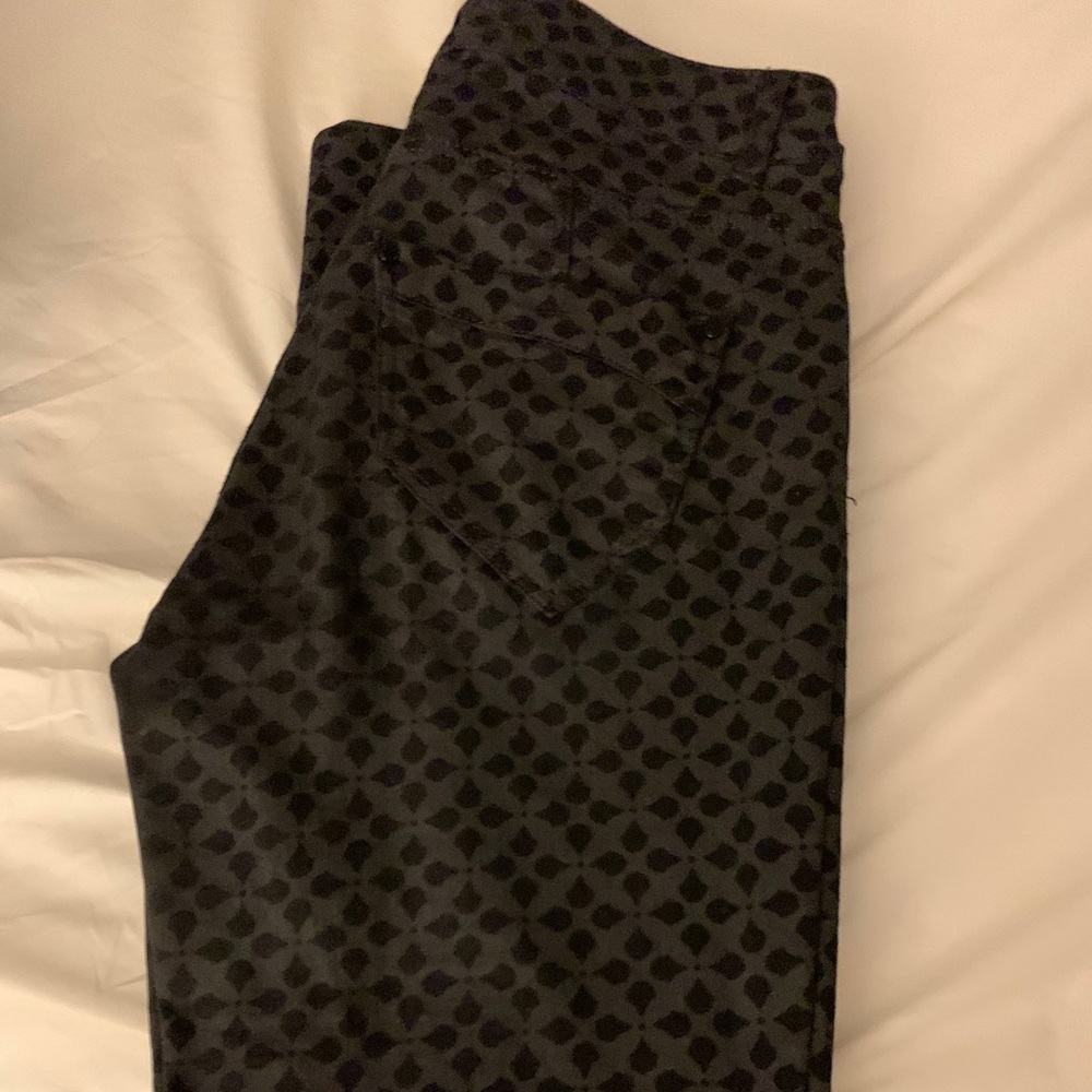 Karen millen Pattern Jeans, grey and black